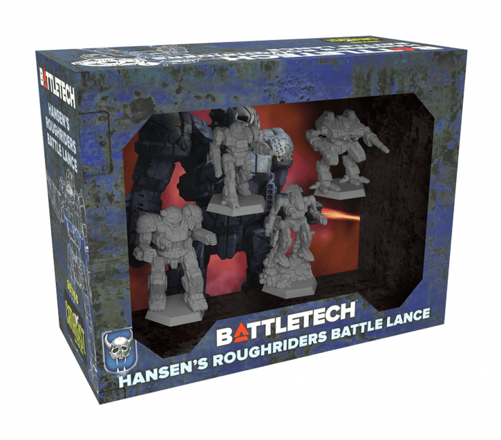 BattleTech: Force Pack - Hansens Roughriders Battle Lance Model Kit Alliance Games Distribution