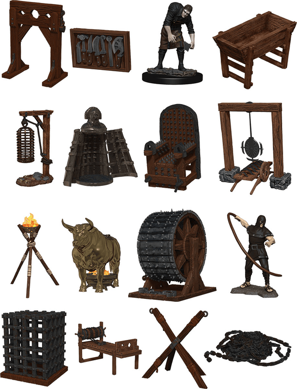 WarLock Tiles: Accessory - Torture Chamber Miniatures Alliance Games Distribution