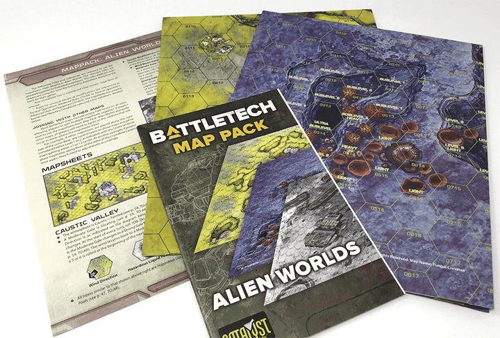 BattleTech: Map Pack - Alien Worlds Accessories Alliance Games Distribution