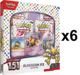 Pokemon 151 Alakazam Ex [6x] Box Case