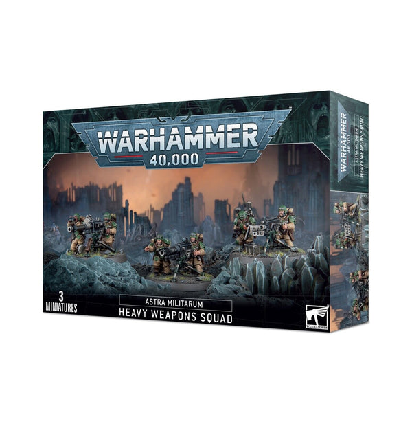 Cadian Heavy Weapons Squad Astra Militarum Model Kit Games Workshop