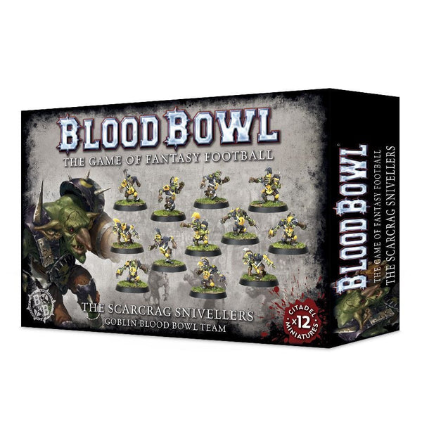 The Scarcrag Snivellers Goblin Team Blood Bowl Model Kit Games Workshop