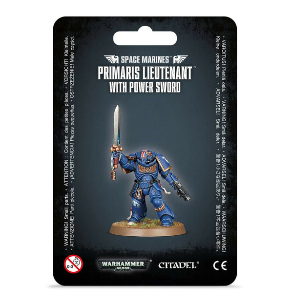 Primaris Lieutenant with Power Sword Space Marines Model Kit Games Workshop