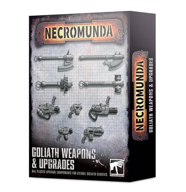 Goliath Weapons & Upgrades Necromunda Model Kit Games Workshop