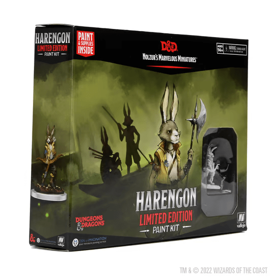 Nolzur's Marvelous Miniatures: Paint Kit - Harengon Miniatures Alliance Games Distribution