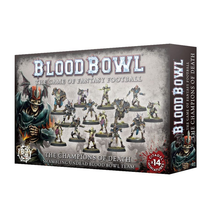 Champions of Death Shambling Undead Team Blood Bowl Model Kit Games Workshop
