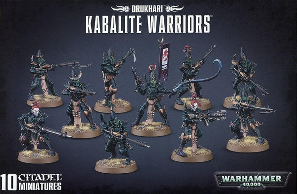 Kabalite Warriors Drukhari Model Kit Games Workshop