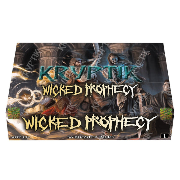 Kryptik: Wicked Prophecy Wave 1 Booster Box Non-Singles Kryptik TCG