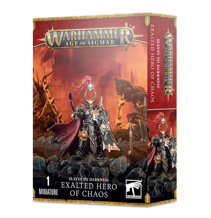 Exalted Hero of Chaos Slaves to Darkness Model Kit Games Workshop