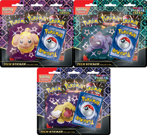 Pokemon Paldean Fates -Set of 3- Tech Sticker Collection