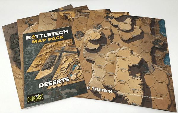 BattleTech: Map Pack - Deserts Accessories Alliance Games Distribution