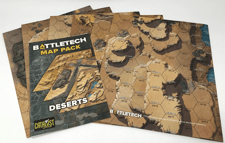 BattleTech: Map Pack - Deserts Accessories Alliance Games Distribution