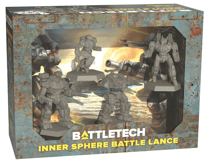 BattleTech: Force Pack - Inner Sphere Battle Lance Model Kit Alliance Games Distribution