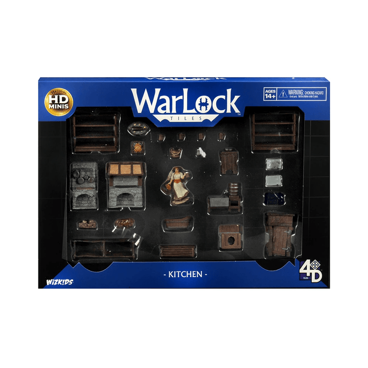 WarLock Tiles: Accessory - Kitchen Miniatures Alliance Games Distribution
