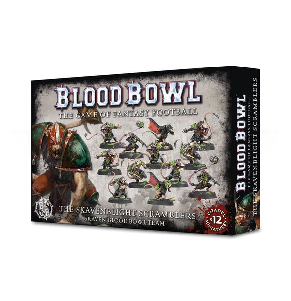 The Skavenblight Scramblers Skaven Team Blood Bowl Model Kit Games Workshop