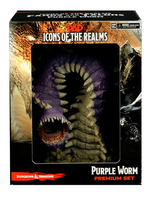 D&D: Fangs and Talons - Purple Worm Miniatures Alliance Games Distribution