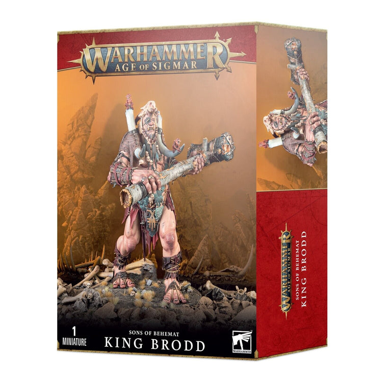 King Brodd Sons of Behemat Model Kit Games Workshop