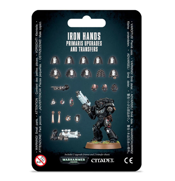 Iron Hands Primaris Upgrades & Transfers Model Kit Games Workshop