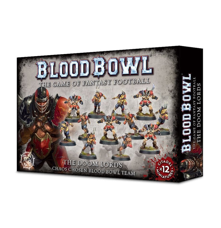 The Doom Lords Chaos Chosen Team Blood Bowl Model Kit Games Workshop