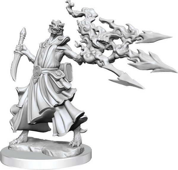 D&D Frameworks: W01 Dragonborn Sorcerer Female Miniatures Alliance Games Distribution