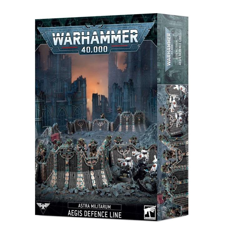 Aegis Defence Line Astra Militarum Model Kit Games Workshop