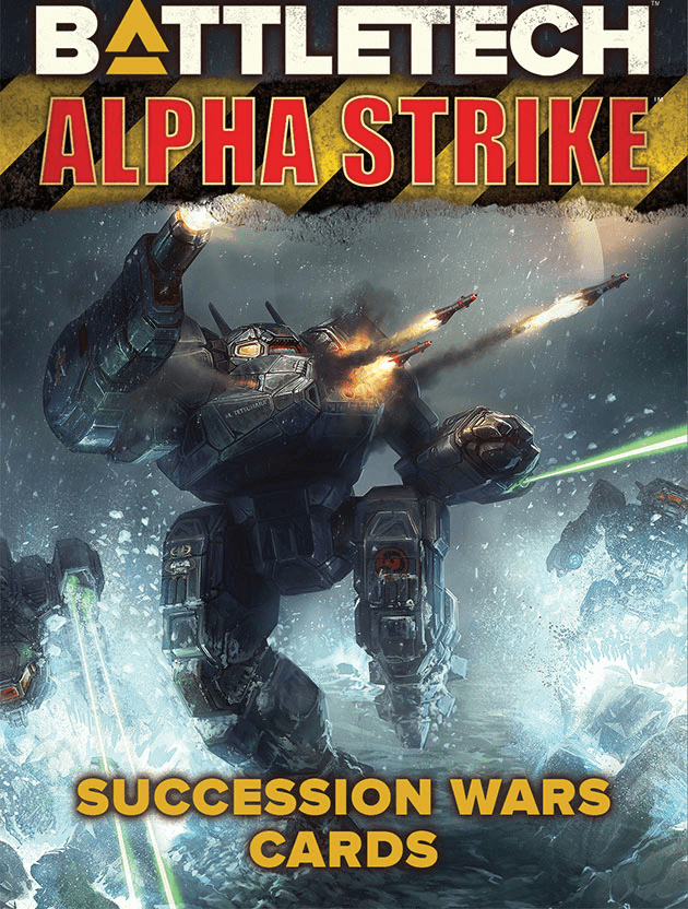 BattleTech: Alpha Strike - Succession Wars Cards Accessories Alliance Games Distribution