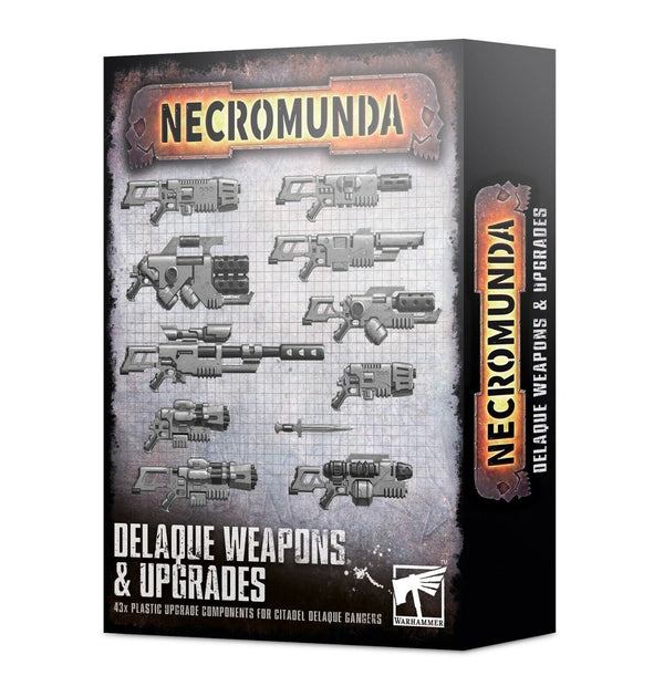 Delaque Weapons & Upgrades Necromunda Model Kit Games Workshop