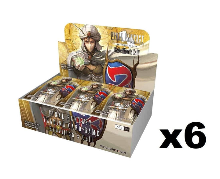 Final Fantasy: Rebellion's Call [x6] Booster Case Non-Singles Square Enix Games