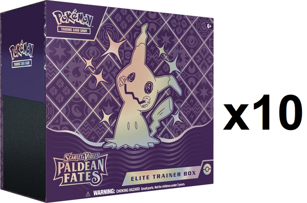 Pokemon TCG: Paldean Fates: Elite Trainer Box, Card Games