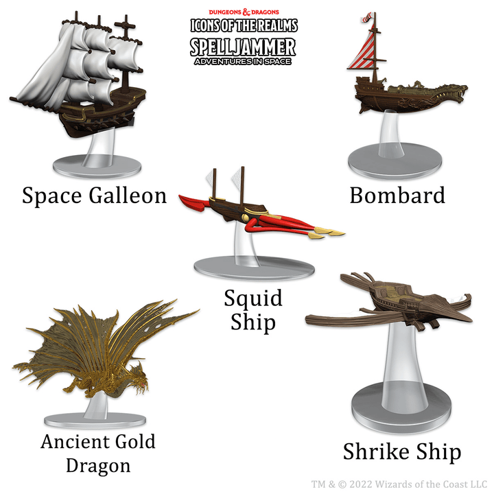 D&D: Ship Scale Welcome to Wildspace Miniatures Alliance Games Distribution