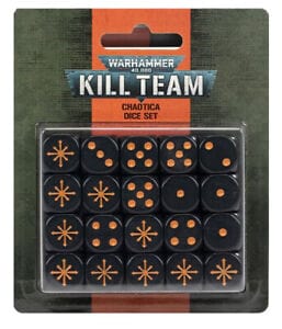Dice Set Chaotica Chaos Kill Team Accessories Games Workshop