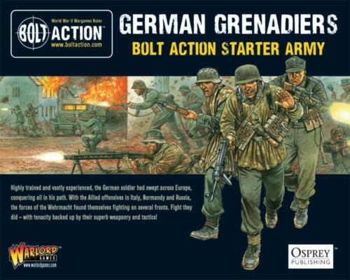 German Grenadiers Starter Army Bolt Action Model Kit Warlord Games