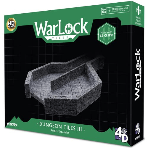WarLock Tiles: Dungeon Tile III - Angles Miniatures Alliance Games Distribution