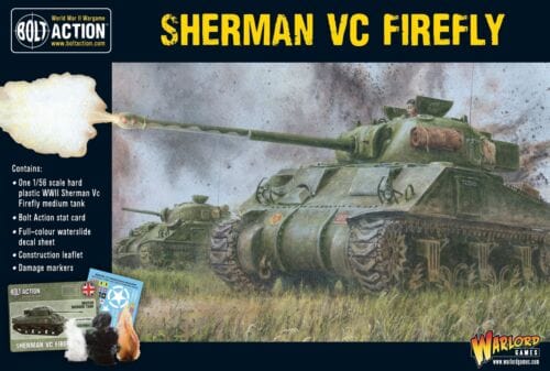 Sherman Firefly Vc Bolt Action Model Kit Warlord Games