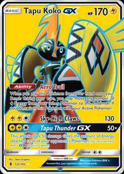 Tapu Koko Unified Minds, Pokémon