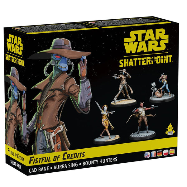 Star Wars: Shatterpoint - Fistful of Credits: Cad Bane Squad Pack Model Kit Asmodee