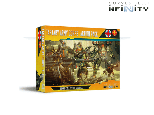 Tartary Army Corps Action Pack Ariadna Model Kit Corvus Belli