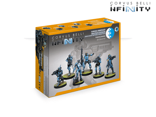 Varuna Immediate Reaction Division (Sectorial Starter Pack) PanOceania Model Kit Corvus Belli