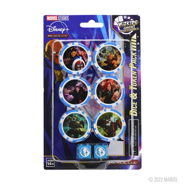 HeroClix: Marvel Studios Disney Plus Dice & Token Pack Accessories Alliance Games Distribution