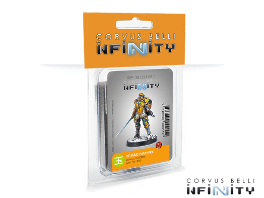 Ye Mao Infantry (Hacker) Yu Jing Model Kit Corvus Belli