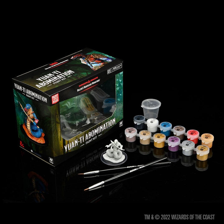 Nolzur's Marvelous Miniatures: Paint Kit - Yuan-ti Abomination Miniatures Alliance Games Distribution